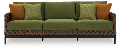 Horizon Hall - Sofa With Cushion - Brown / Green by Ashley – view 3