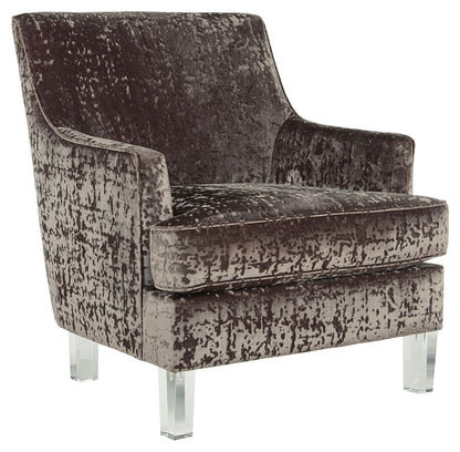 Gloriann - Accent Chair - Charcoal by Ashley – Accent Chairs