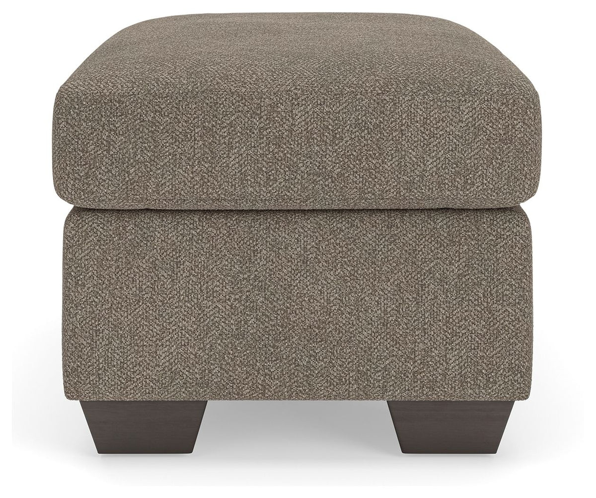 Triston-Peaks - Ottoman - Suede – view 2