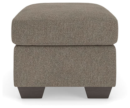 Triston-Peaks - Ottoman - Suede – view 2