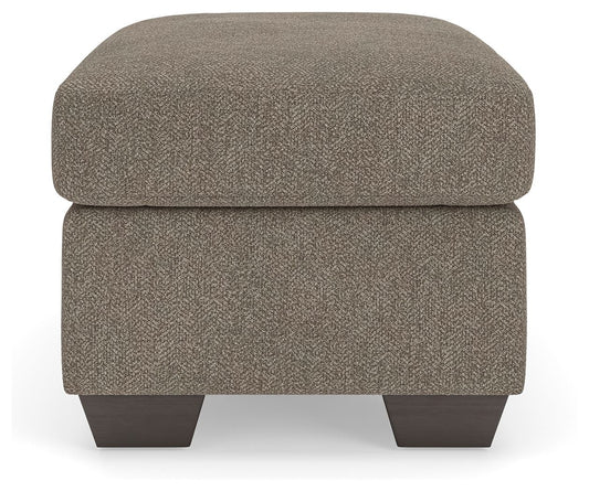 Triston-Peaks - Ottoman - Suede – view 2