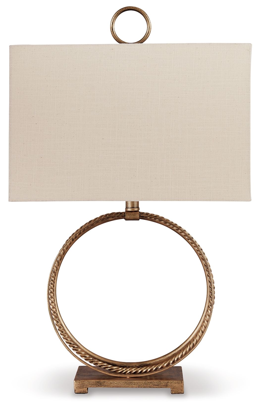 Mahala - Metal Table Lamp  - Antique Gold Finish by Ashley – Table Lamps