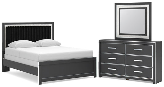 Zuraleus - Upholstered Panel Bedroom Set – 3 Piece Bedroom Sets