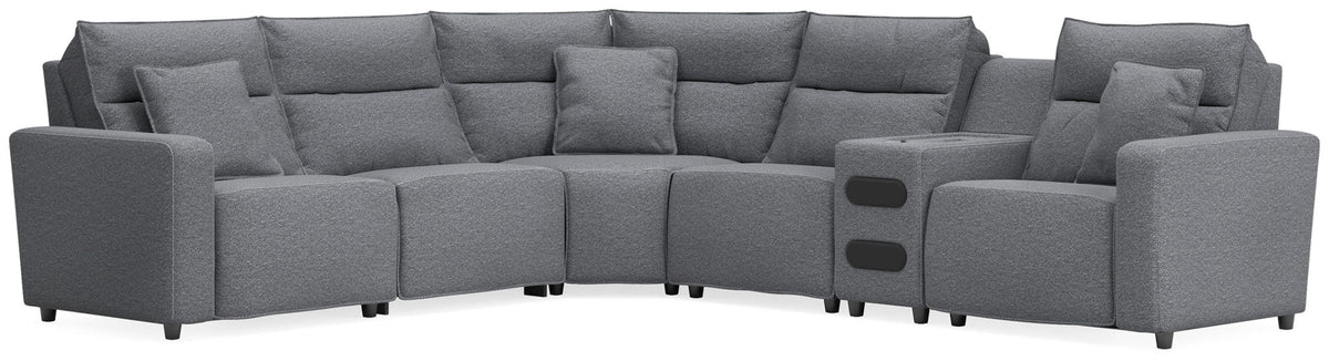 Modmax II - 6 Piece Reclining Sectional by Ashley – view 2