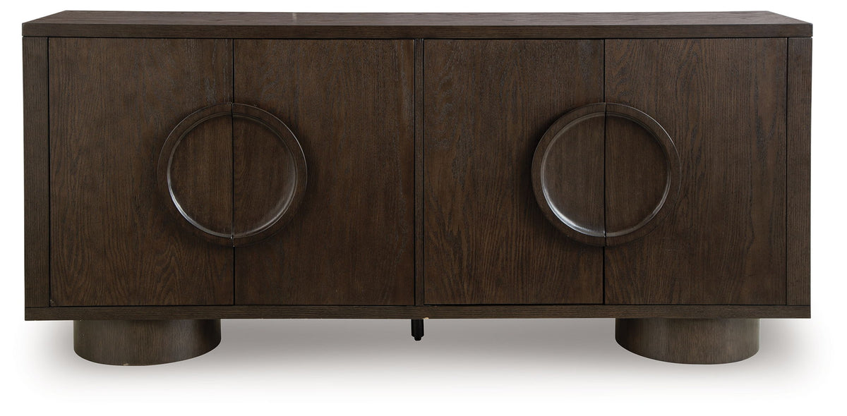 Veeda - Accent Cabinet - Dark Brown by Ashley – view 2