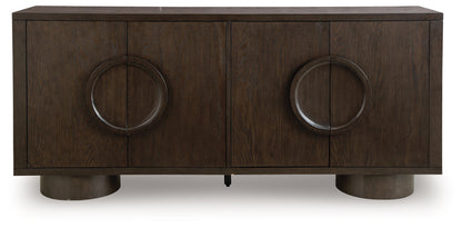 Veeda - Accent Cabinet - Dark Brown by Ashley – view 2