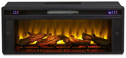 Entertainment Accessories - Fireplace Insert - Rectangular - Black by Ashley – view 2