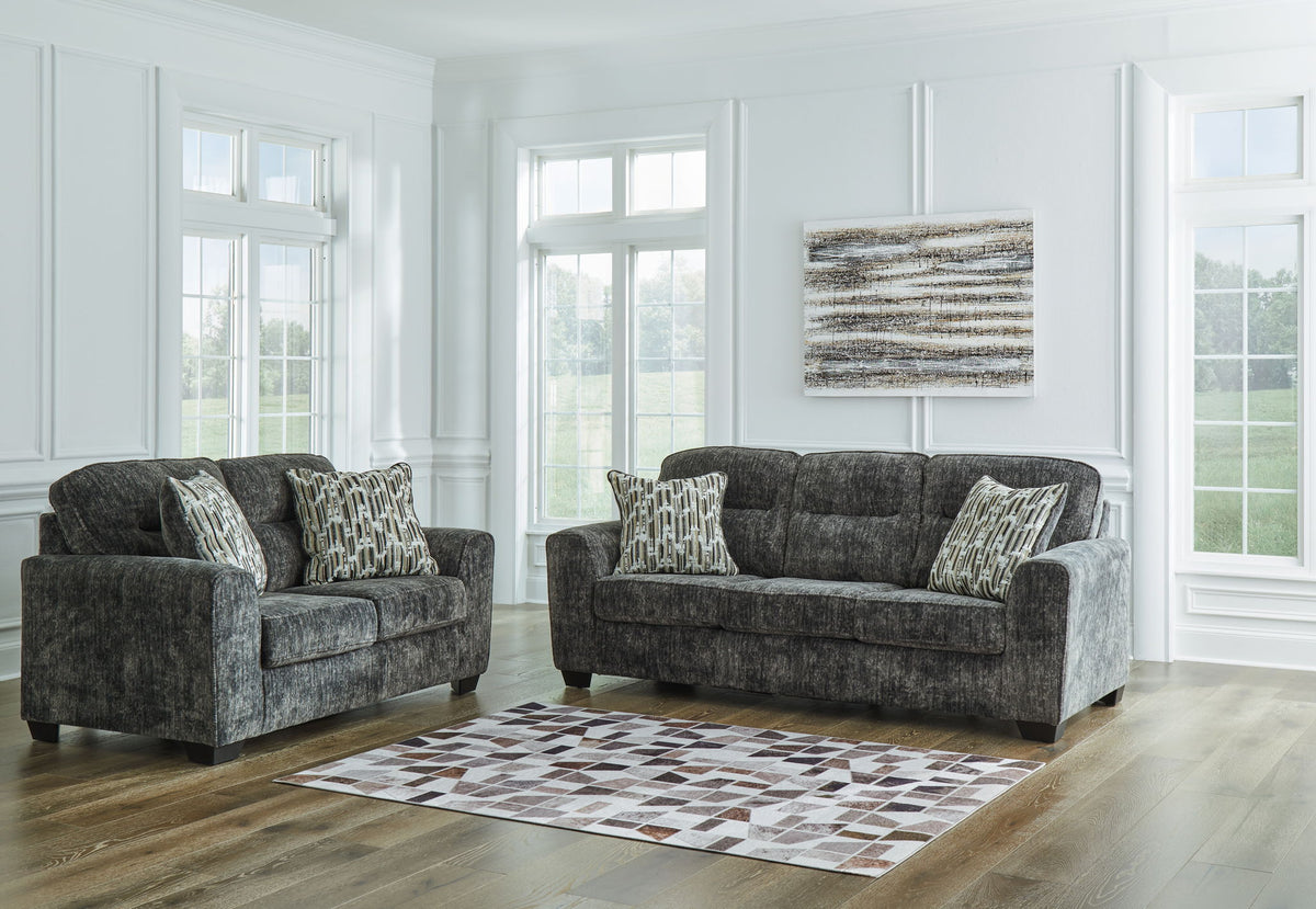 Lonoke - Living Room Set by Ashley – Stationary Sofas & Loveseats