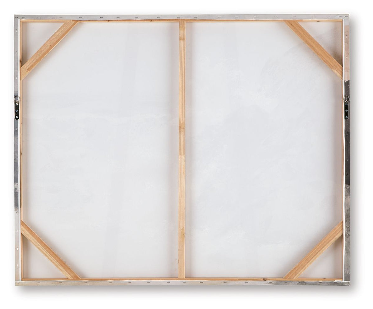 Worthner - Wall Art - Tan / Gray / White by Ashley – view 2