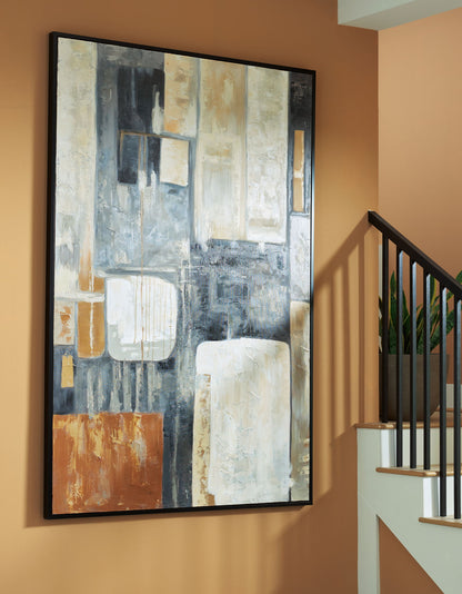 Howford - Wall Art - Brown / Black / Gray by Ashley – view 3