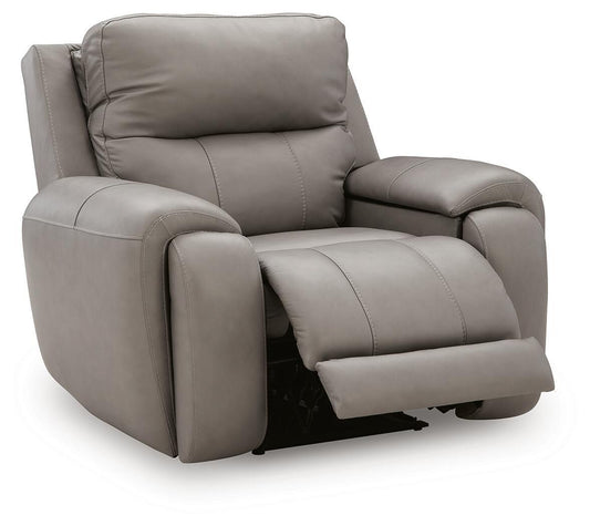 Real Moments - Power Recliner With Audio Seating - Ash by Ashley – view 2
