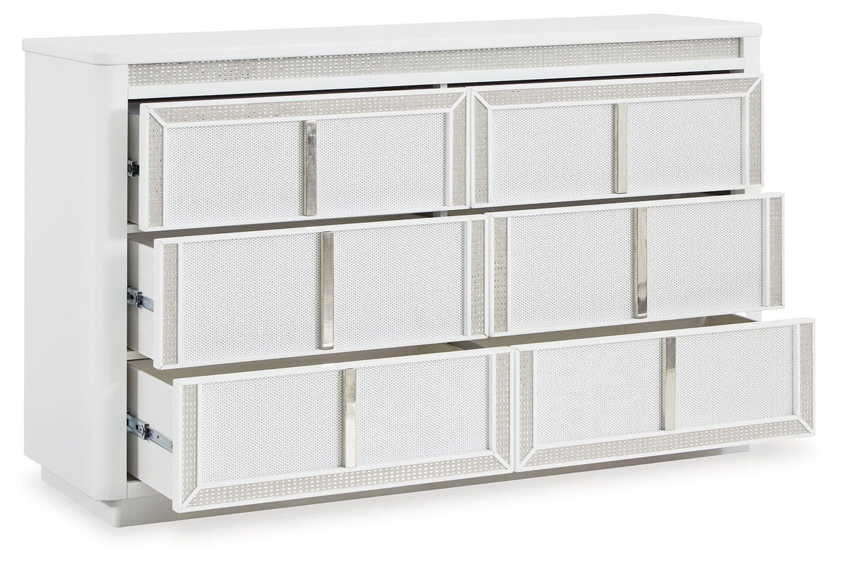 Chalanna - Dresser - White by Ashley – view 2