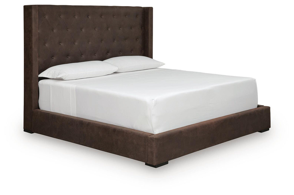 Lavernty - Upholstered Storage Bed by Ashley – Storage Beds