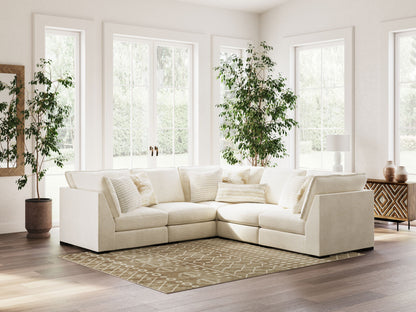 Donelson Creek - 5-Piece Sectional - Vanilla – view 2