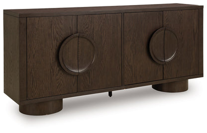 Veeda - Accent Cabinet - Dark Brown by Ashley – Accent Cabinets