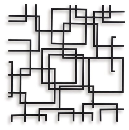 Aadanton - Wall Decor - Black by Ashley – Wall Decor