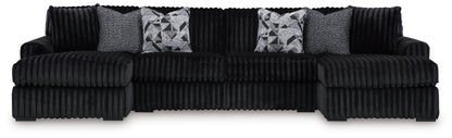 Midnight-Madness - 3 Piece Sectional by Ashley – view 6