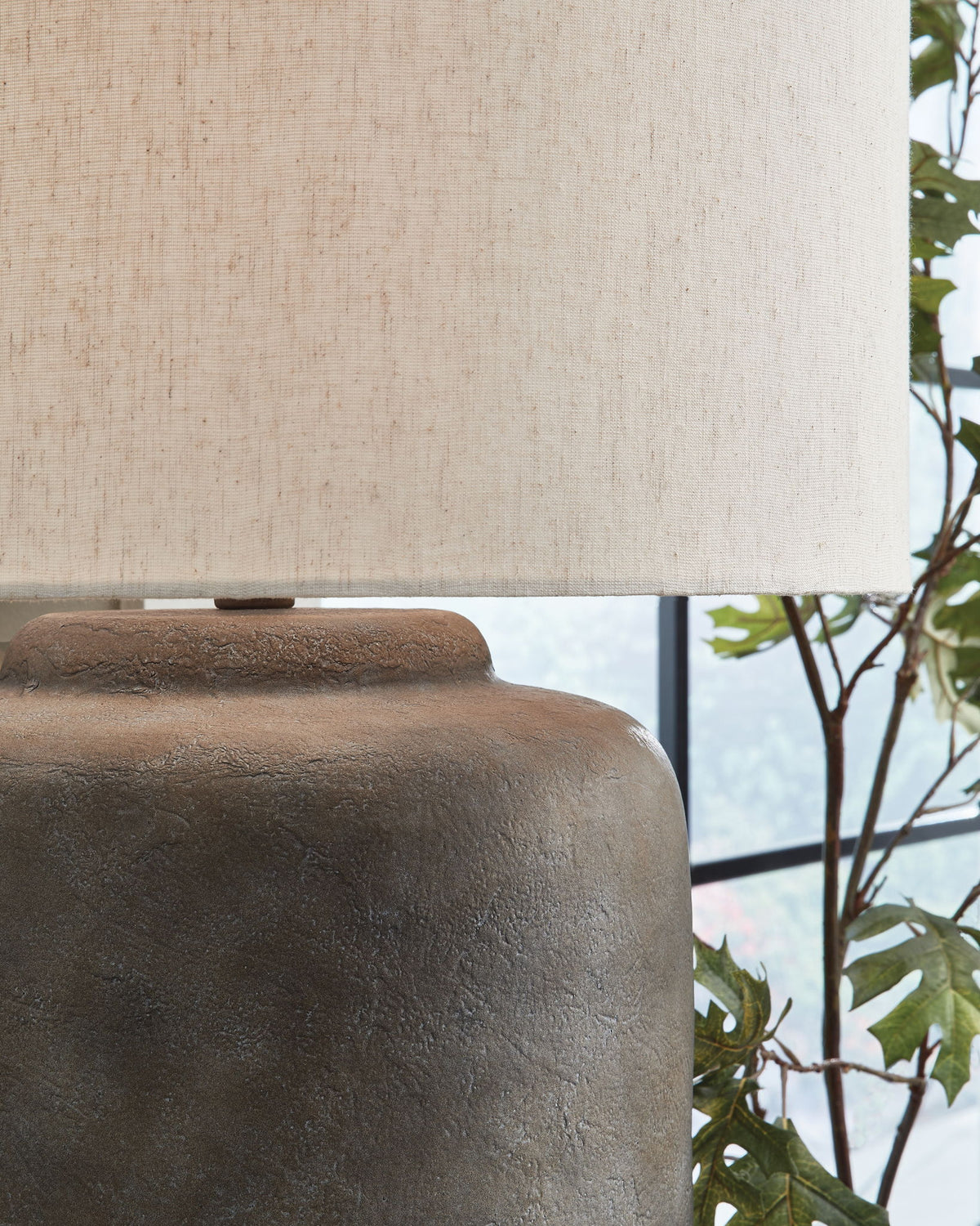 Zandophen - Metal Table Lamp - Antique Gray by Ashley – view 3