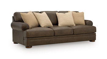 Carriage Point - Sofa - Hickory by Ashley – Stationary Sofas