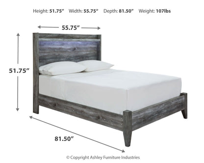 Baystorm - Panel Bed by Ashley – view 14