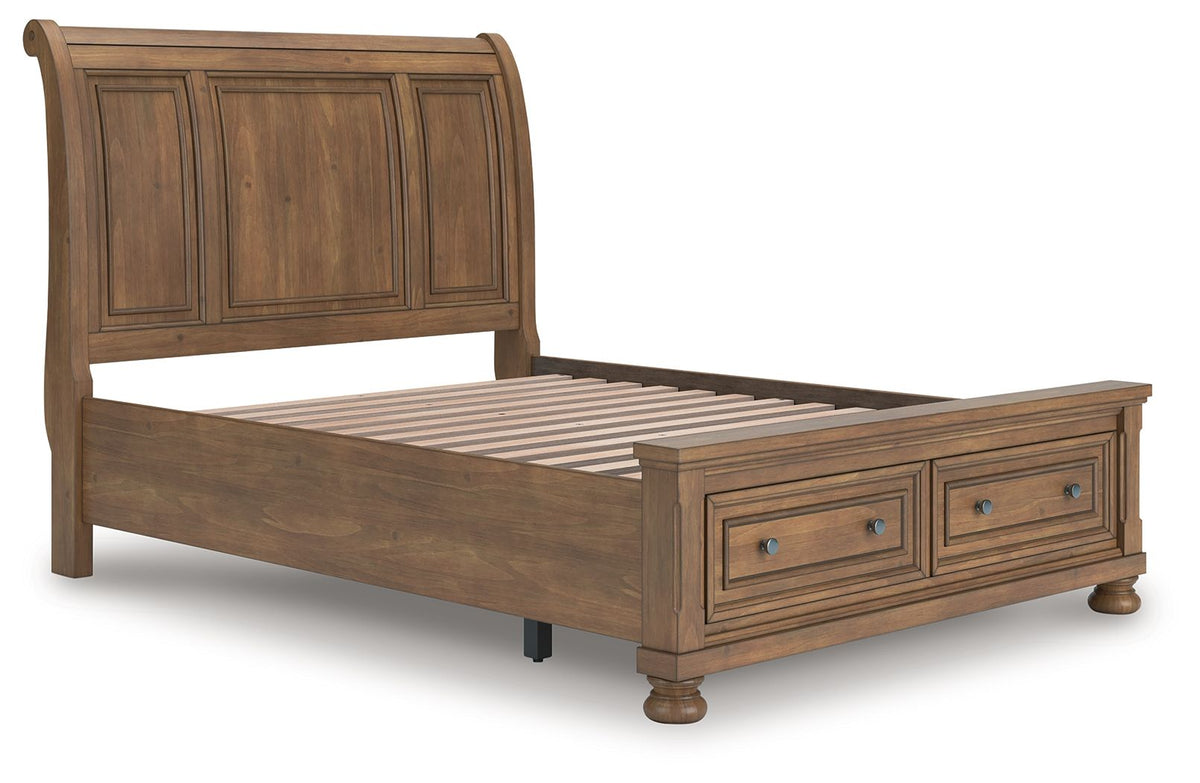 Feddinger - Storage Sleigh Bed by Ashley – view 2
