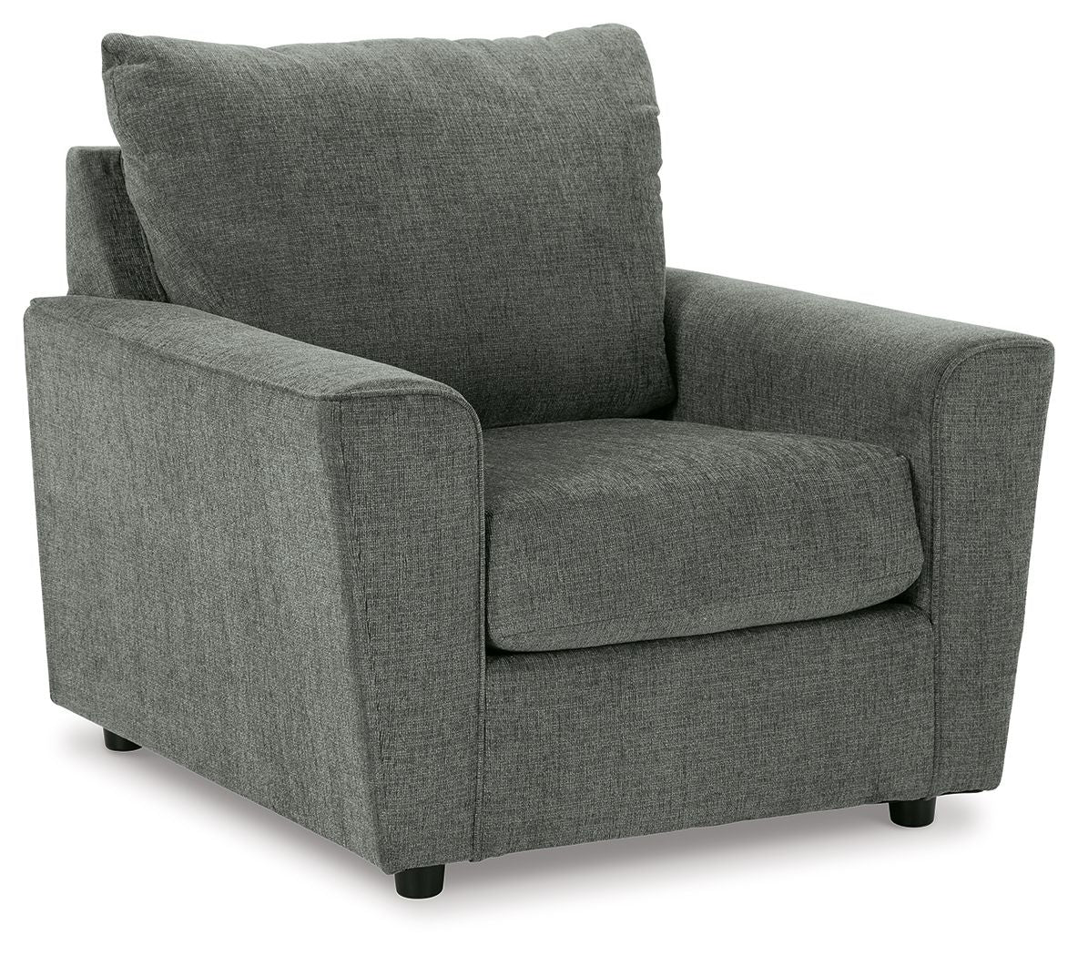 Stairatt - Chair - Gravel by Ashley – Arm Chairs