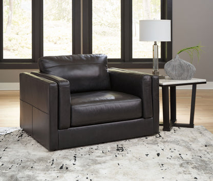 Amiata - Chair And A Half - Onyx by Ashley – view 2