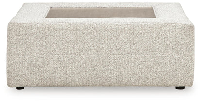 Ashbourne Estate - Oversized Accent Ottoman - Snowstone by Ashley – view 3