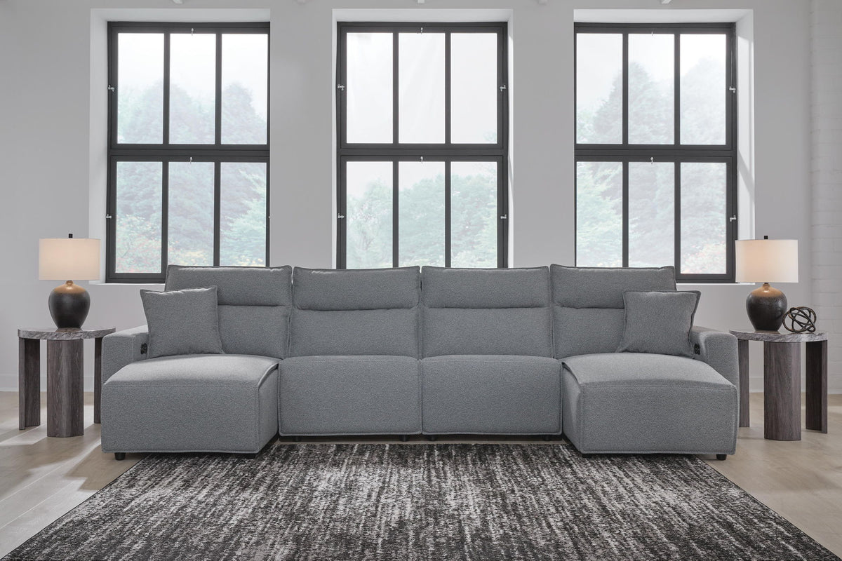 Modmax II - 4 Piece Reclining Sectional by Ashley – view 7