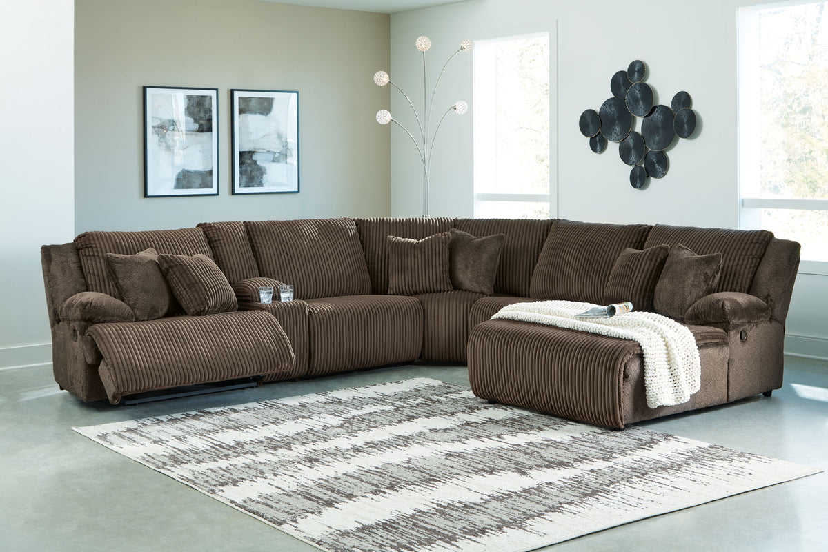 Top Tier - 6 Piece Reclining Sectional by Ashley – view 5