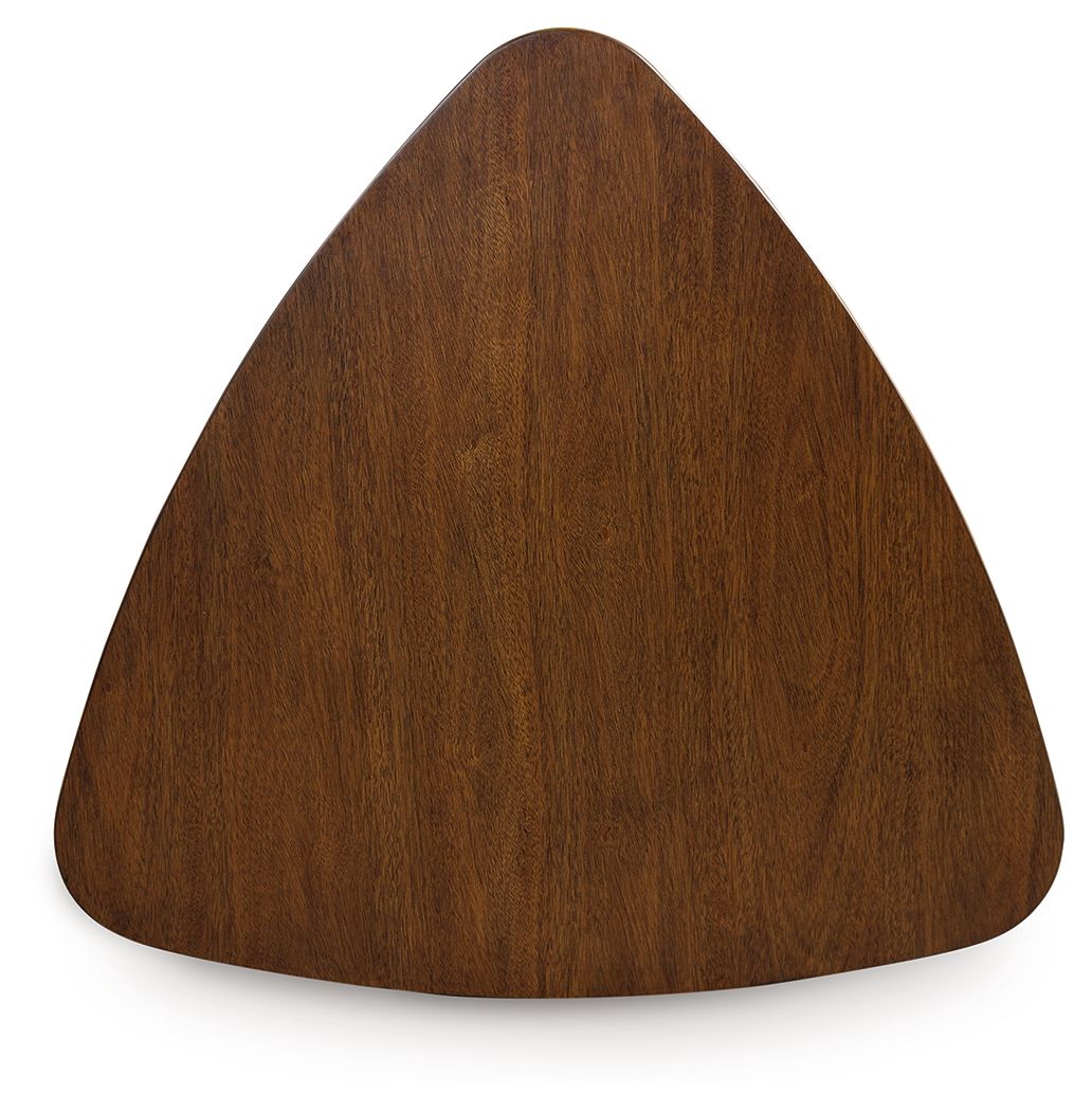 Tameride - Triangle Dining Room Table - Brown by Ashley – view 2