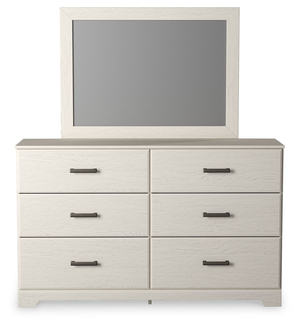 Stelsie - Dresser, Mirror - White by Ashley – view 2