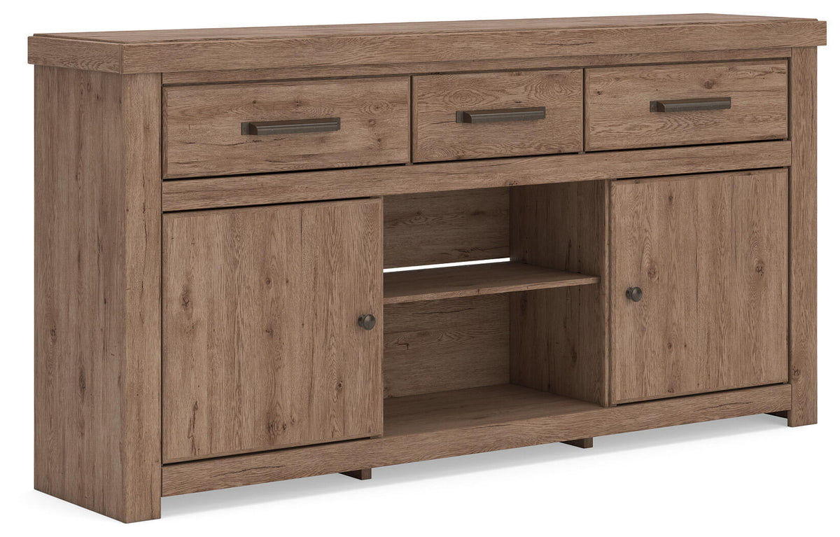 Garistyn - TV Stand With Fireplace Option – view 10