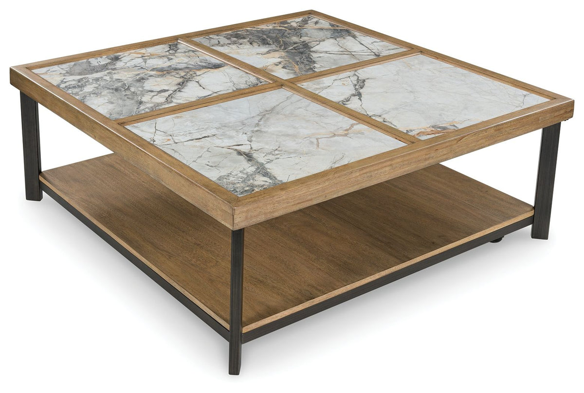 Montia - Square Cocktail Table - Multi by Ashley – view 2