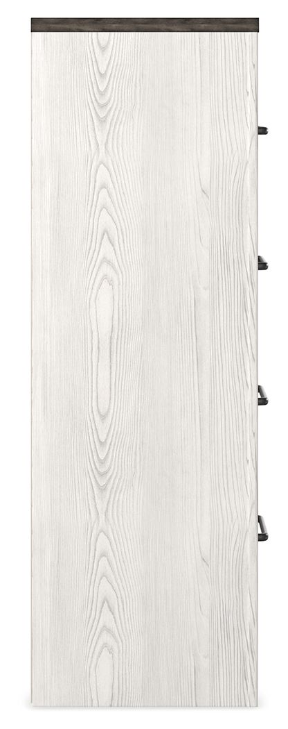 Gerridan - Four Drawer Chest - White / Gray by Ashley – view 2