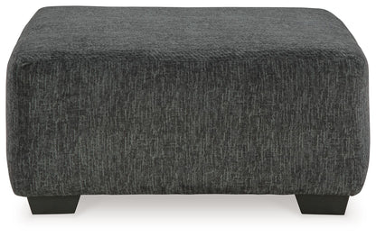 Biddeford - Oversized Accent Ottoman - Shadow by Ashley – view 2