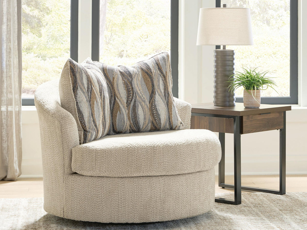 Lofwood - Swivel Accent Chair by Ashley – view 3