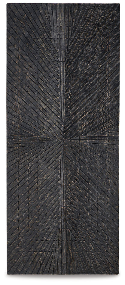 Lenora - Wall Decor - Antique Black by Ashley – Wall Decor