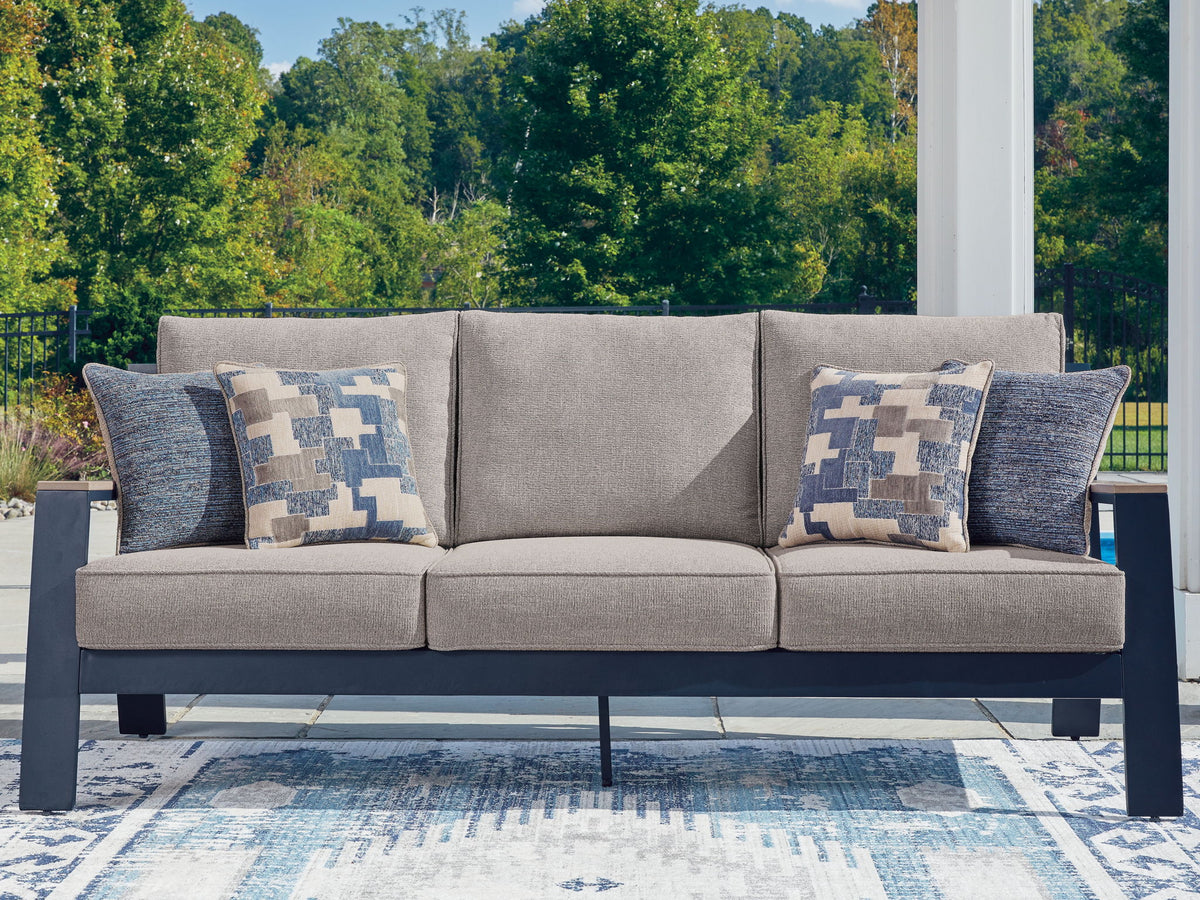 East Beach - Sofa With Cushion - Blue by Ashley – view 2