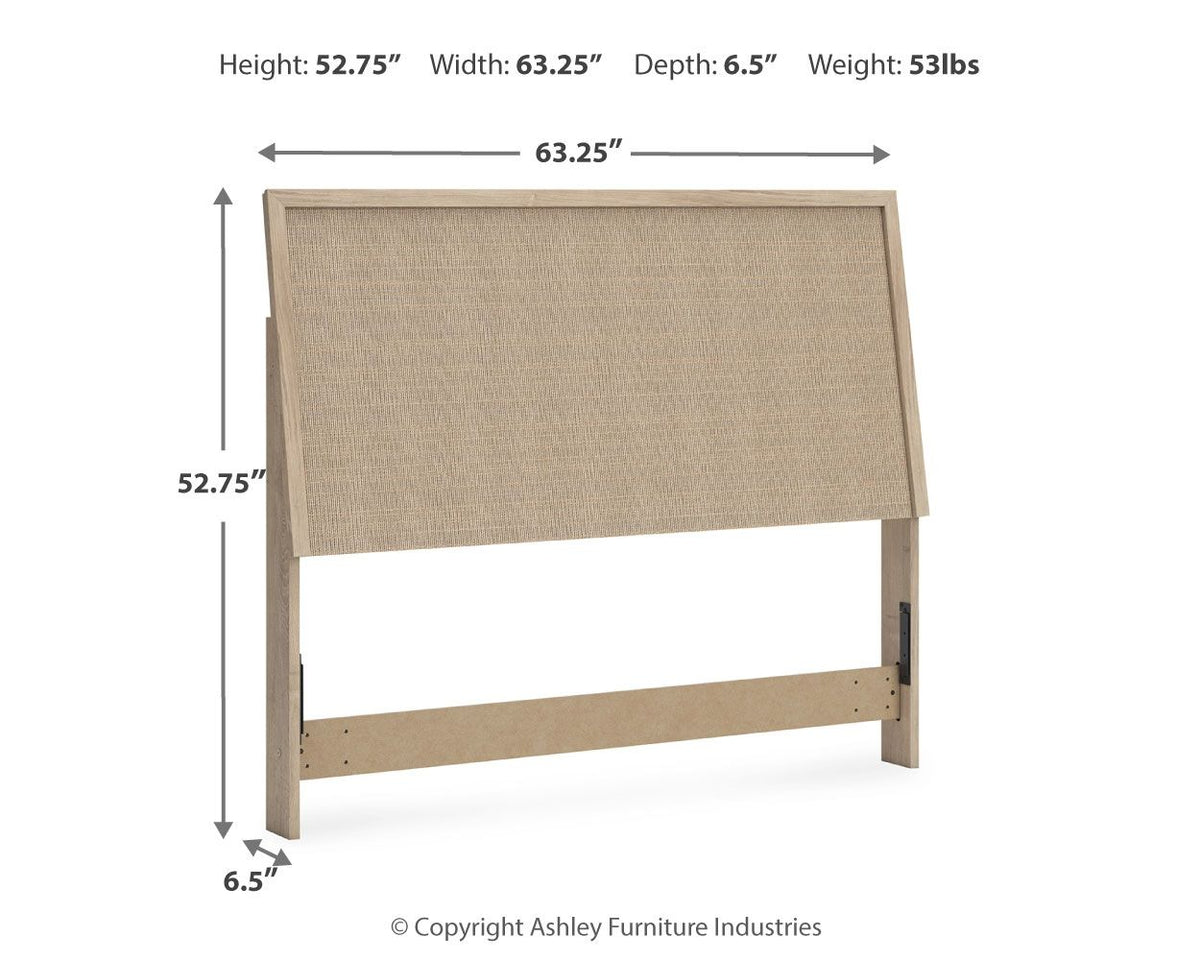 Cielden - Two-Tone - Panel Headboard by Ashley – view 2