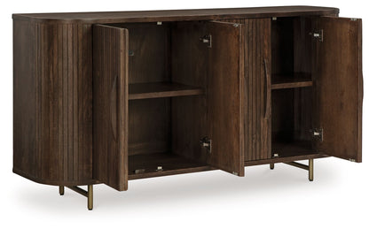 Amickly - Accent Cabinet - Dark Brown by Ashley – view 2