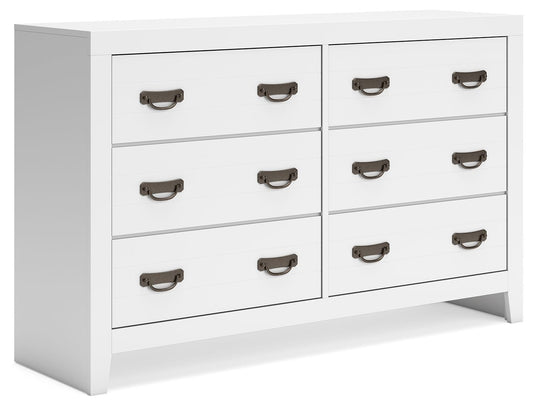 Binterglen - Dresser - White