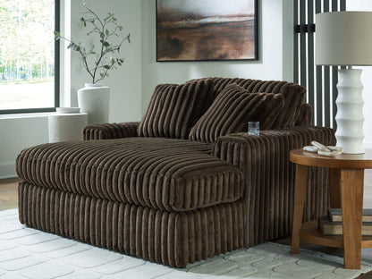 Midnight-Madness - Oversized Chaise by Ashley – view 5
