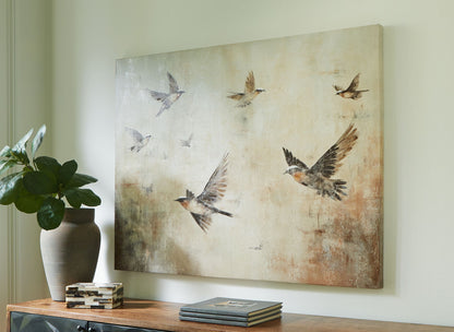 Collmund - Wall Art - Gray / Brown by Ashley – view 2
