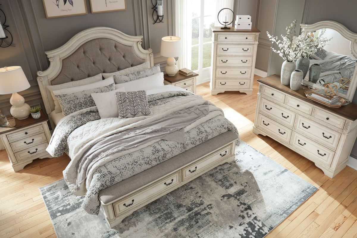 Realyn - Storage Bedroom Set by Ashley – 5 Piece Bedroom Sets