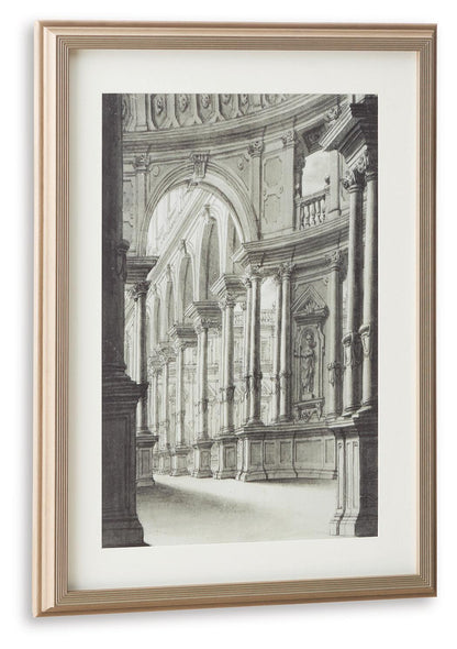 Jebkins - Wall Art - Black / Walnut by Ashley – view 2