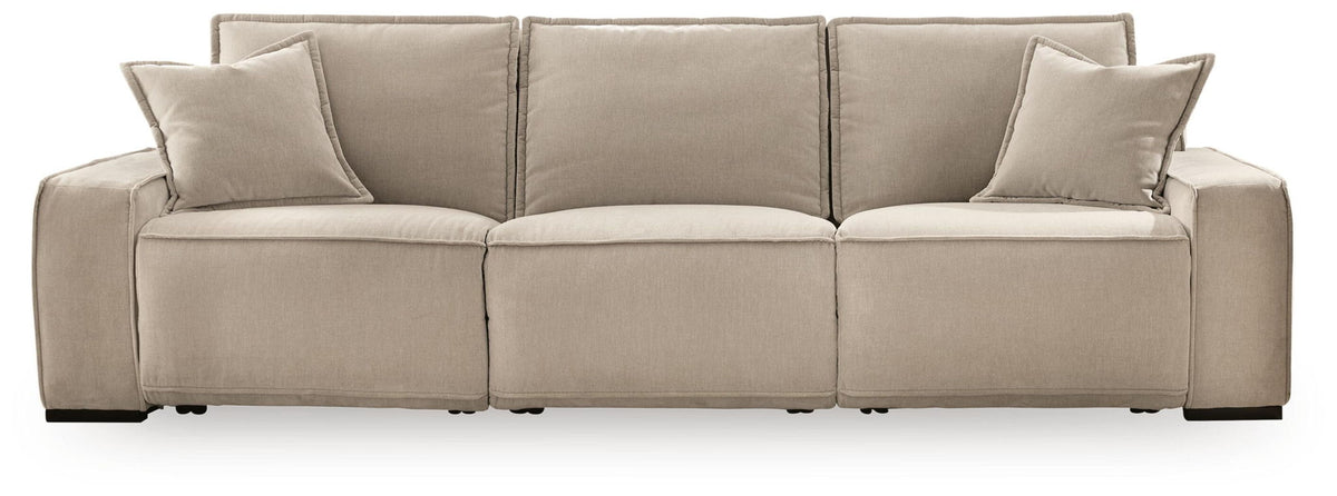 Carceri - 3-Piece Power Sectional Reclining Sofa With Armless Power Recliner - Cashmere – Reclining Sectionals