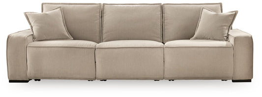 Carceri - 3-Piece Power Sectional Reclining Sofa With Armless Power Recliner - Cashmere – Reclining Sectionals