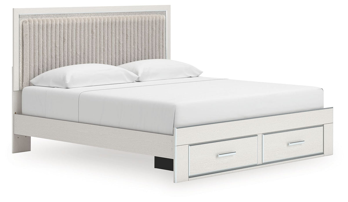 Zuraleus - Upholstered Panel Platform Storage Bed by Ashley – view 2