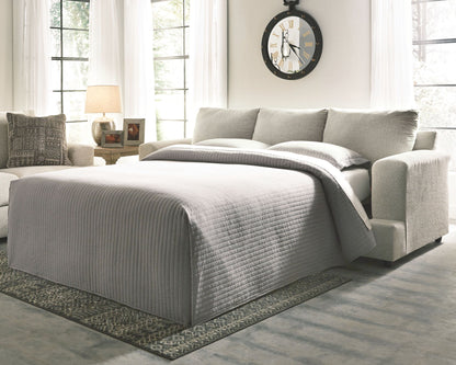 Soletren - Queen Sofa Sleeper - Stone by Ashley – view 2